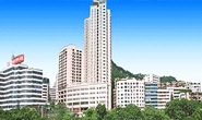 重庆大学附属三峡医院logo 